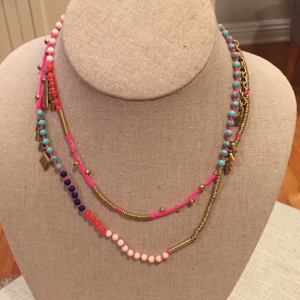 Stella and Dot Colorful Necklace